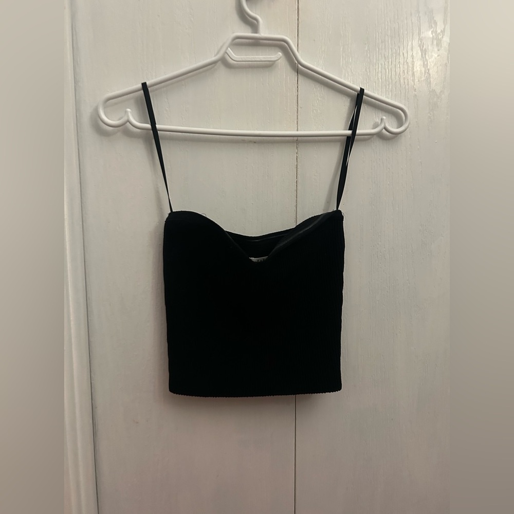 Aritzia babaton sculpt knit tube top with sweetheart neckline